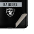 NFL Las Vegas Raiders Black Performance Series Galaxy Z Flip Skin