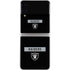 NFL Las Vegas Raiders Black Performance Series Galaxy Z Flip4 5G Skin