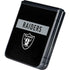 NFL Las Vegas Raiders Black Performance Series Galaxy Z Flip5 5G Skin