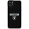 NFL Las Vegas Raiders Black Performance Series iPhone 11 Pro Clear Case