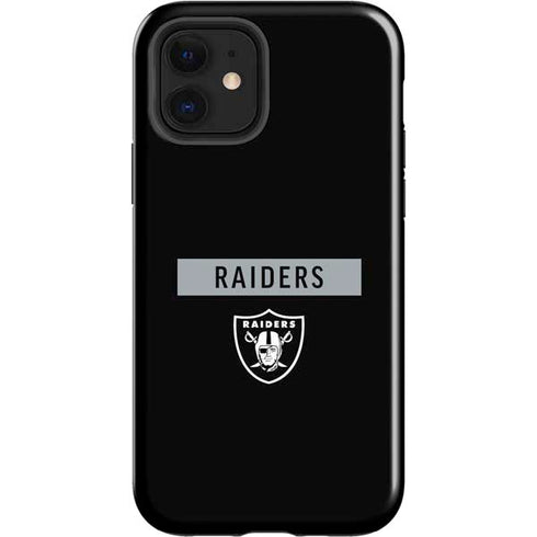 NFL Las Vegas Raiders Black Performance Series iPhone 12 Impact Case