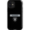 NFL Las Vegas Raiders Black Performance Series iPhone 12 Mini Impact Case