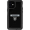 NFL Las Vegas Raiders Black Performance Series iPhone 12 Mini Waterproof Case