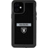 NFL Las Vegas Raiders Black Performance Series iPhone 12 Mini Waterproof Case