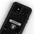NFL Las Vegas Raiders Black Performance Series iPhone 12 Mini Waterproof Case