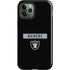 NFL Las Vegas Raiders Black Performance Series iPhone 12 Pro Impact Case