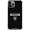 NFL Las Vegas Raiders Black Performance Series iPhone 12 Pro Max Clear Case