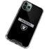 NFL Las Vegas Raiders Black Performance Series iPhone 12 Pro Max Clear Case