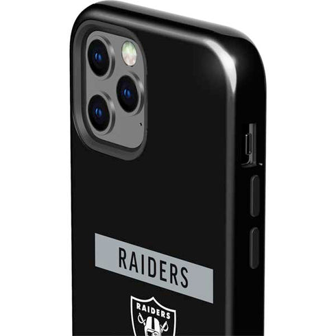 NFL Las Vegas Raiders Black Performance Series iPhone 12 Pro Max Impact Case
