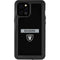 NFL Las Vegas Raiders Black Performance Series iPhone 12 Pro Max Waterproof Case