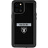 NFL Las Vegas Raiders Black Performance Series iPhone 12 Pro Max Waterproof Case