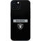 NFL Las Vegas Raiders Black Performance Series iPhone 13 Mini Skin