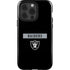 NFL Las Vegas Raiders Black Performance Series iPhone 13 Pro Impact Case