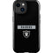 NFL Las Vegas Raiders Black Performance Series iPhone 14 Plus Impact Case