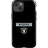 NFL Las Vegas Raiders Black Performance Series iPhone 15 Impact Case