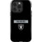 NFL Las Vegas Raiders Black Performance Series iPhone 14 Pro Impact Case