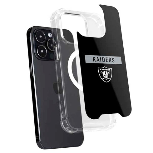 NFL Las Vegas Raiders Black Performance Series iPhone 14 Pro Max MagSafe Case