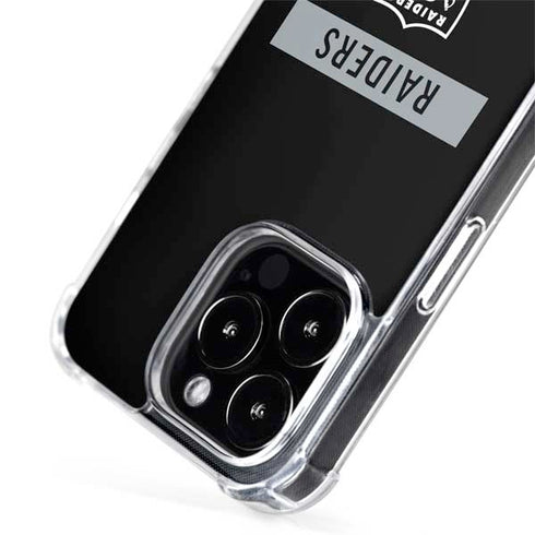 NFL Las Vegas Raiders Black Performance Series iPhone 14 Pro Max MagSafe Case