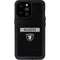 NFL Las Vegas Raiders Black Performance Series iPhone 14 Pro Max Waterproof Case