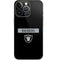 NFL Las Vegas Raiders Black Performance Series iPhone 14 Pro Skin