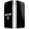 NFL Las Vegas Raiders Black Performance Series iPhone SE (2nd & 3rd Gen) Clear Case