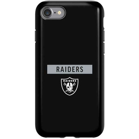 NFL Las Vegas Raiders Black Performance Series iPhone SE (2nd & 3rd Gen) Pro Case