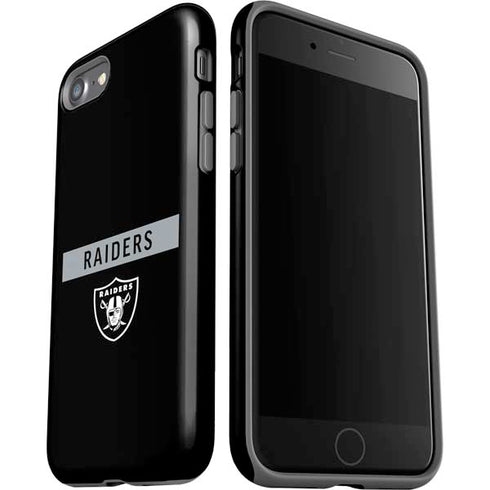 NFL Las Vegas Raiders Black Performance Series iPhone SE (2nd & 3rd Gen) Pro Case