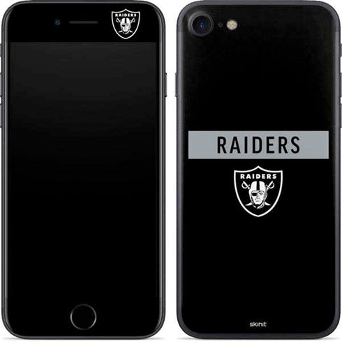 NFL Las Vegas Raiders Black Performance Series iPhone SE (2nd & 3rd Gen) Skin