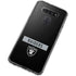 NFL Las Vegas Raiders Black Performance Series LG K51/Q51 Clear Case