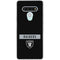 NFL Las Vegas Raiders Black Performance Series LG Stylo 6 Clear Case