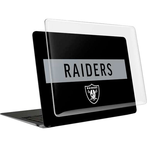 NFL Las Vegas Raiders Black Performance Series MacBook Air 13in (2020) Case plus Skin