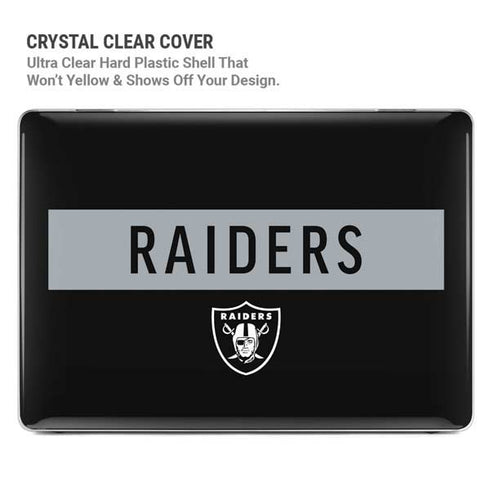 NFL Las Vegas Raiders Black Performance Series MacBook Pro 16in (2021-25) Case plus Skin