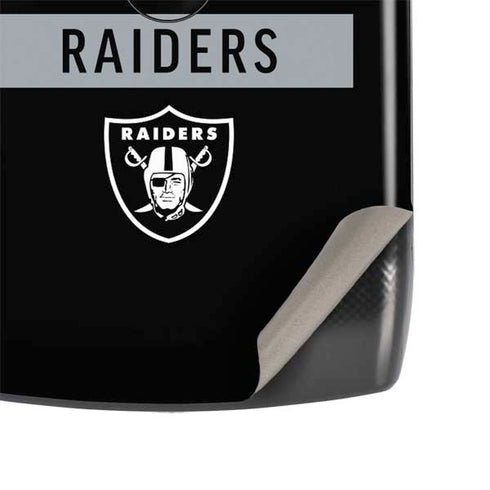 NFL Las Vegas Raiders Black Performance Series Motorola RAZR Skin