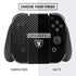 NFL Las Vegas Raiders Black Performance Series Nintendo Switch Bundle Skin