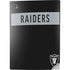 NFL Las Vegas Raiders Black Performance Series PS5 Digital Edition Console Skin