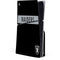 NFL Las Vegas Raiders Black Performance Series PS5 Slim Disk Console Skin