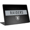 NFL Las Vegas Raiders Black Performance Series Surface Laptop 4 15in Skin