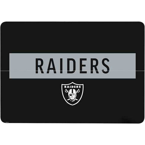 NFL Las Vegas Raiders Black Performance Series Surface Laptop Studio Skin