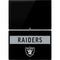 NFL Las Vegas Raiders Black Performance Series Surface Pro 7 Skin