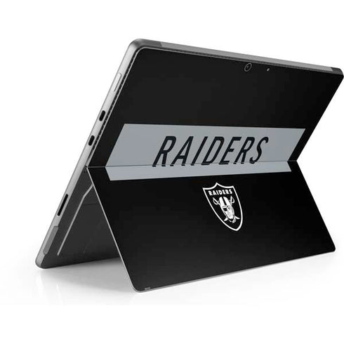 NFL Las Vegas Raiders Black Performance Series Surface Pro 9 Skin