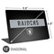 NFL Las Vegas Raiders Black Performance Series Universal Laptop 12in (9.8 x 6.8in) Skin