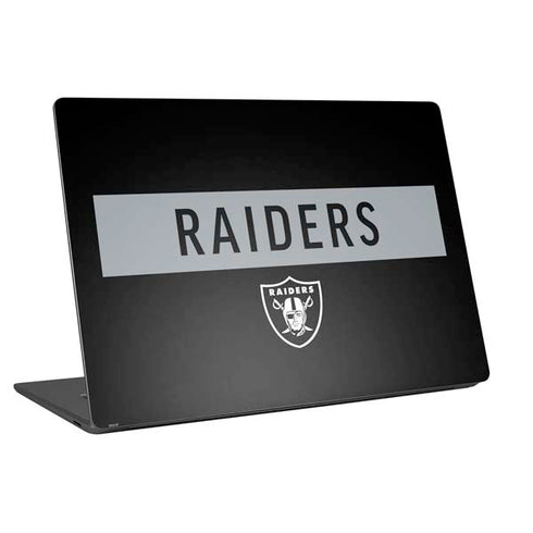 NFL Las Vegas Raiders Black Performance Series Universal Laptop 16.6in (13.4 x 9.7in) Skin
