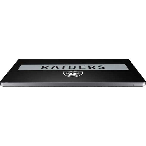 NFL Las Vegas Raiders Black Performance Series Universal Laptop 16.6in (13.4 x 9.7in) Skin