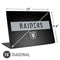 NFL Las Vegas Raiders Black Performance Series Universal Laptop 16in (13 x 9.4in) Skin