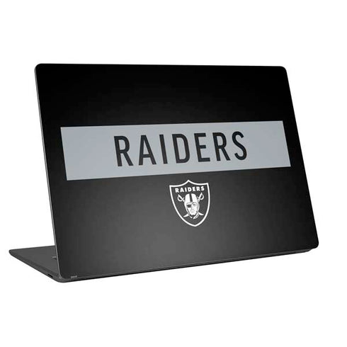 NFL Las Vegas Raiders Black Performance Series Universal Laptop 18in (14.6 x 10.6in) Skin