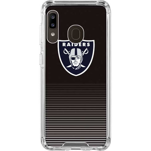 NFL Las Vegas Raiders Breakaway Galaxy A30 Clear Case
