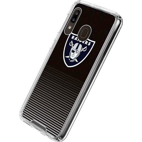 NFL Las Vegas Raiders Breakaway Galaxy A30 Clear Case