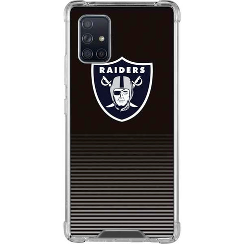 NFL Las Vegas Raiders Breakaway Galaxy A71 5G Clear Case
