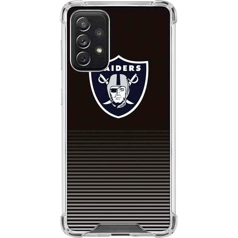 NFL Las Vegas Raiders Breakaway Galaxy A72 5G Clear Case