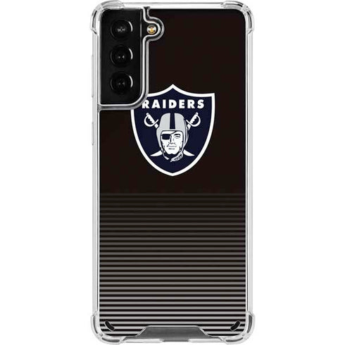 NFL Las Vegas Raiders Breakaway Galaxy S21 Plus 5G Clear Case